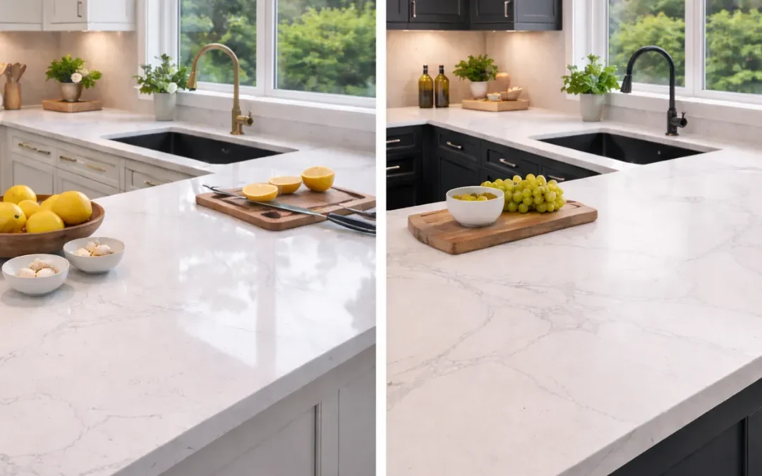 Quartz vs. Porcelain Countertops: Which One Actually Belongs in Your Kitchen or Bathroom?